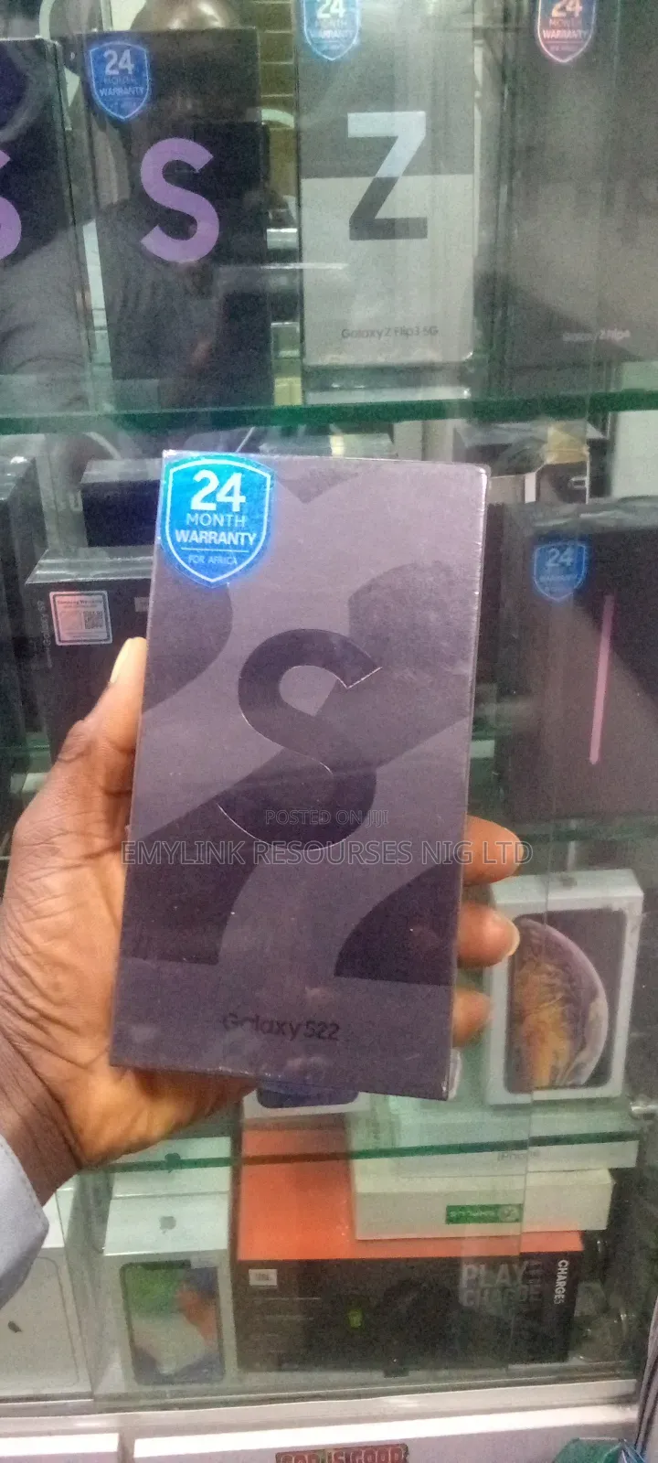 New Samsung Galaxy S22 5G 256 GB Black