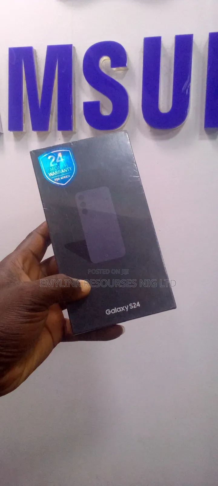 New Samsung Galaxy S24 256 GB Black