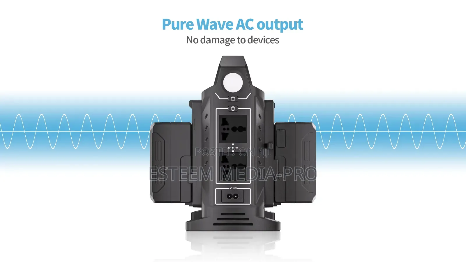 CAME-TV Dual v-Mount Battery Charger, Power Station and Powe