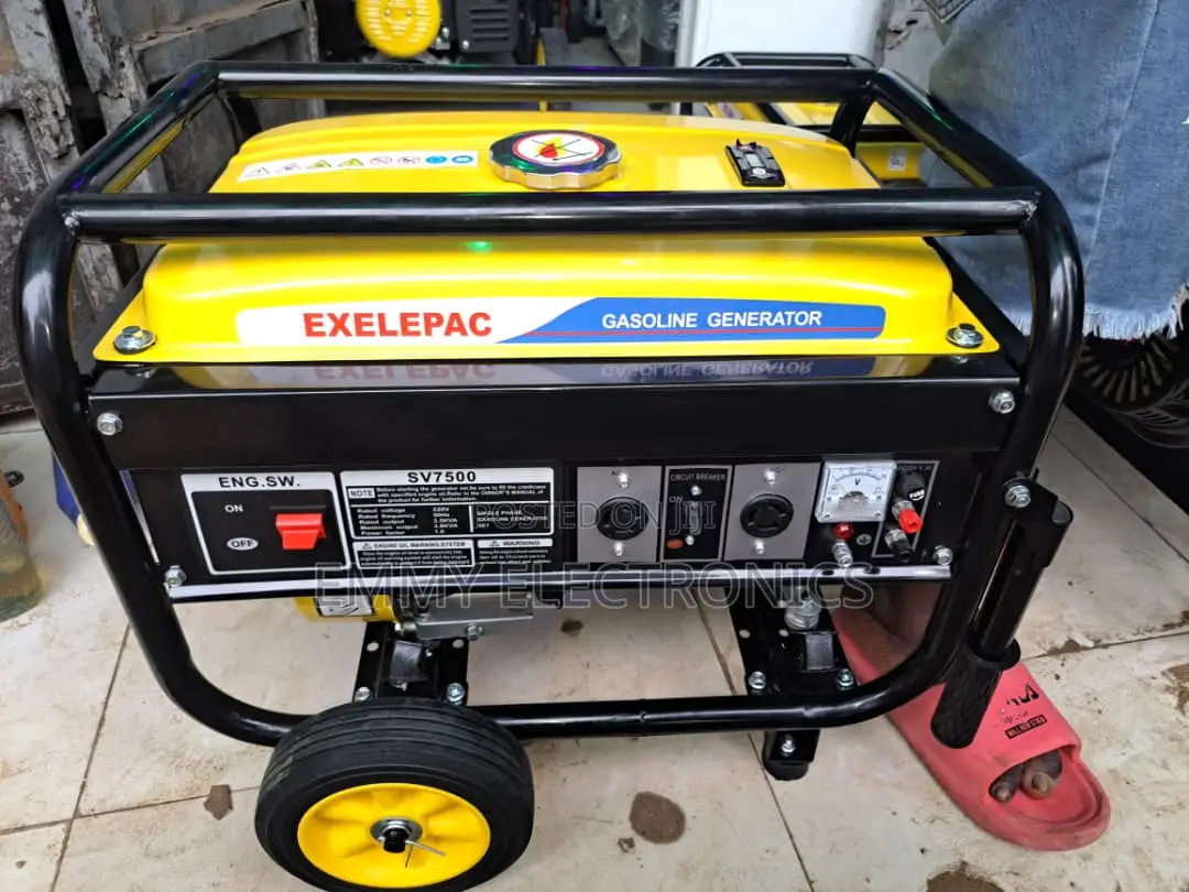 3.5kva EXELEPAC Petrol Generator 100% Copper Coil