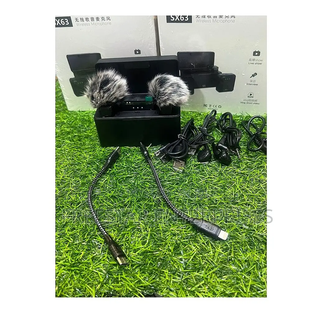 SX63 Wireless Lavalier Microphone. SX63 Lapel Mic.
