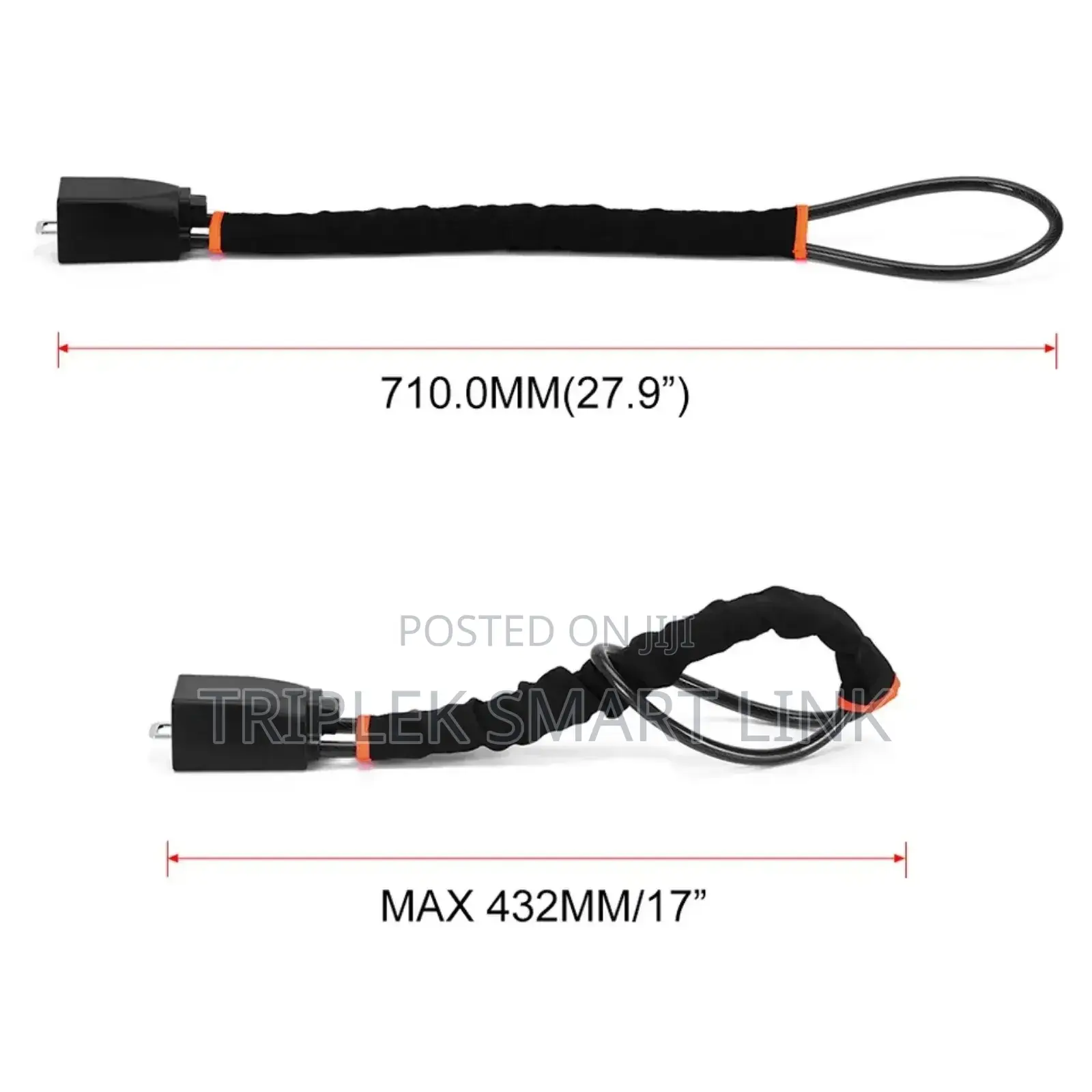 Universal Steering Wheel Anti Theft Car Seatbelt Lock