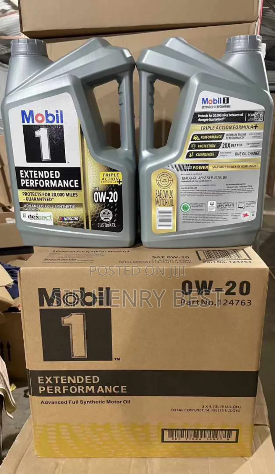 Mobil 1 0w 20 Tripple Actions Formula + American