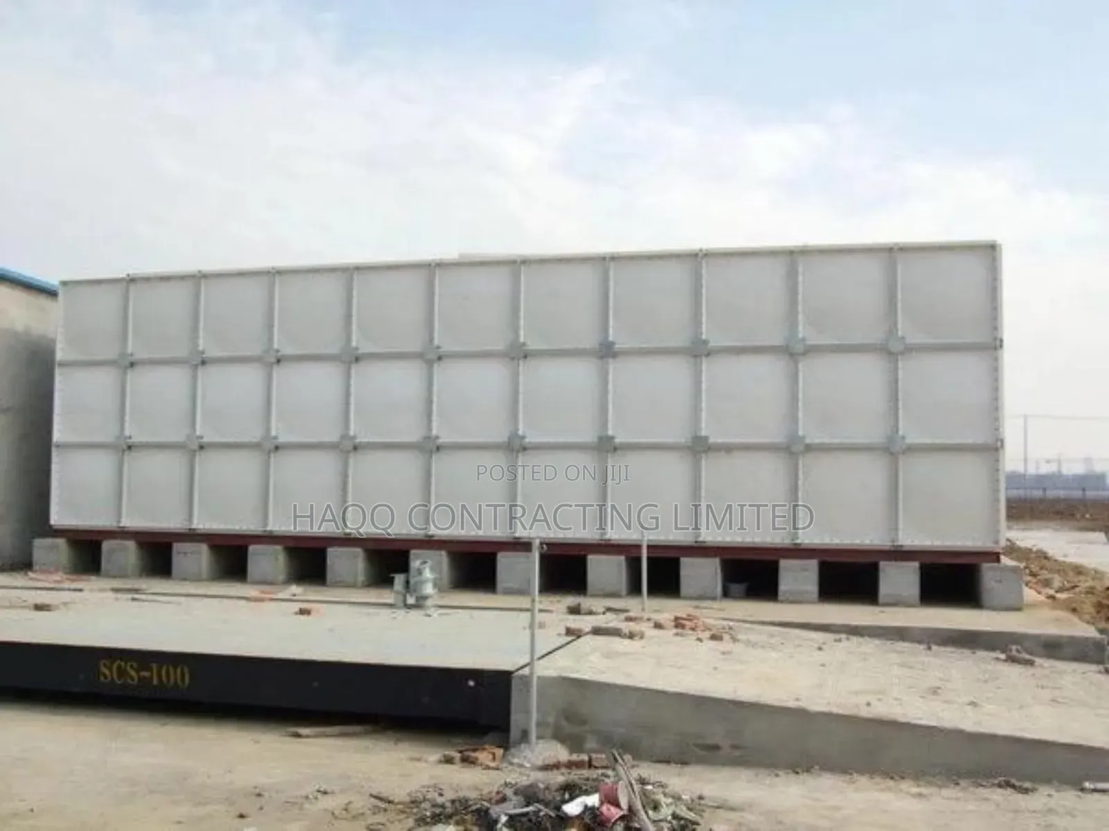 FRP / GRP Fibreglass Water Tank Fabrication in Nigeria