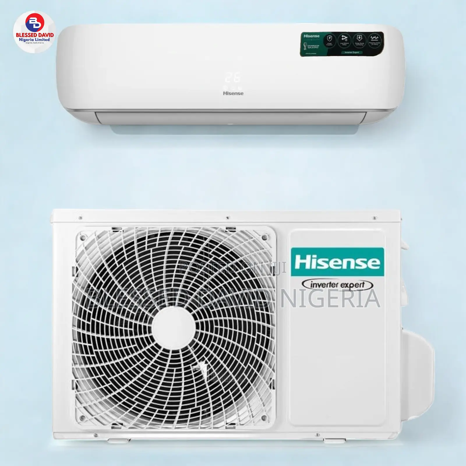 Hisense Split AC 1.0HP Inverter