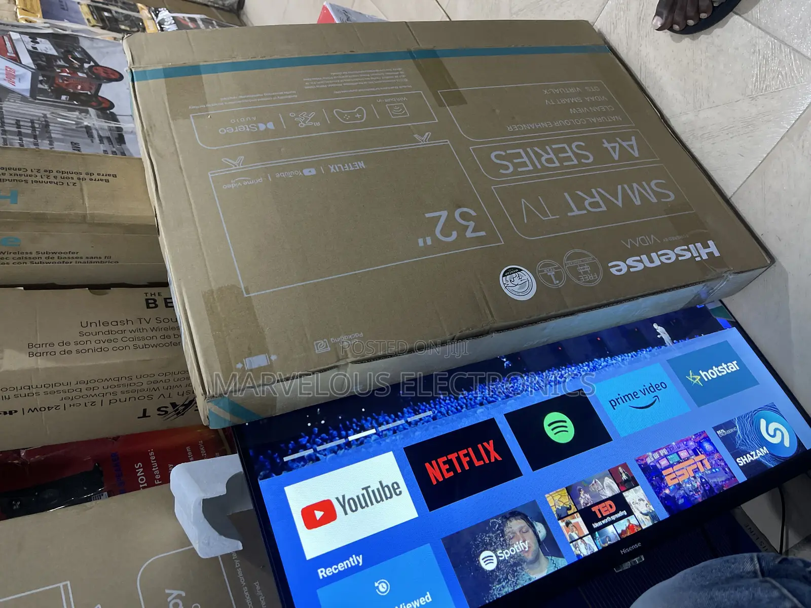 Brand New Hisense 32inch Full Hd Smart Television