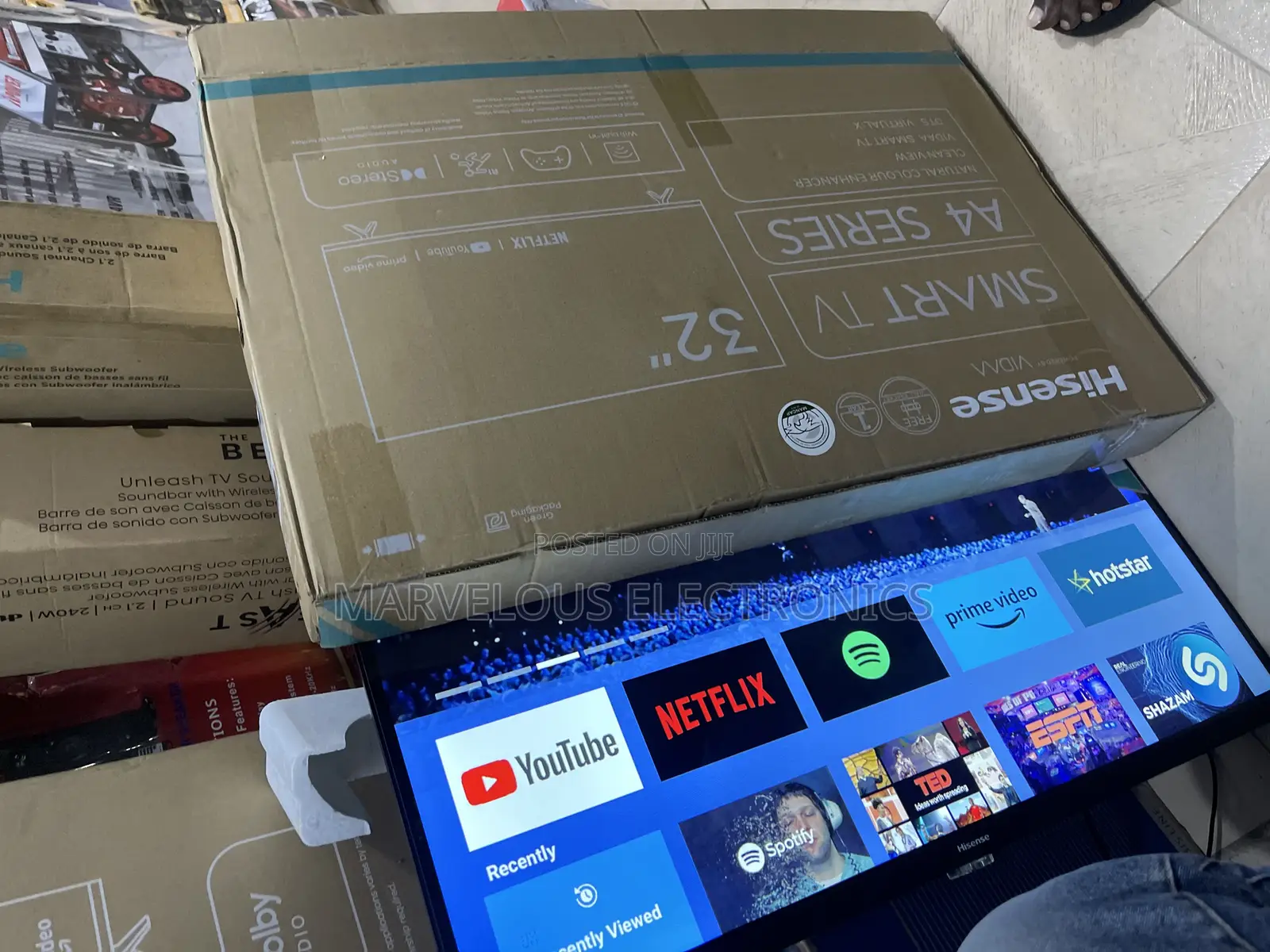Brand New Hisense 32inch Full Hd Smart Television