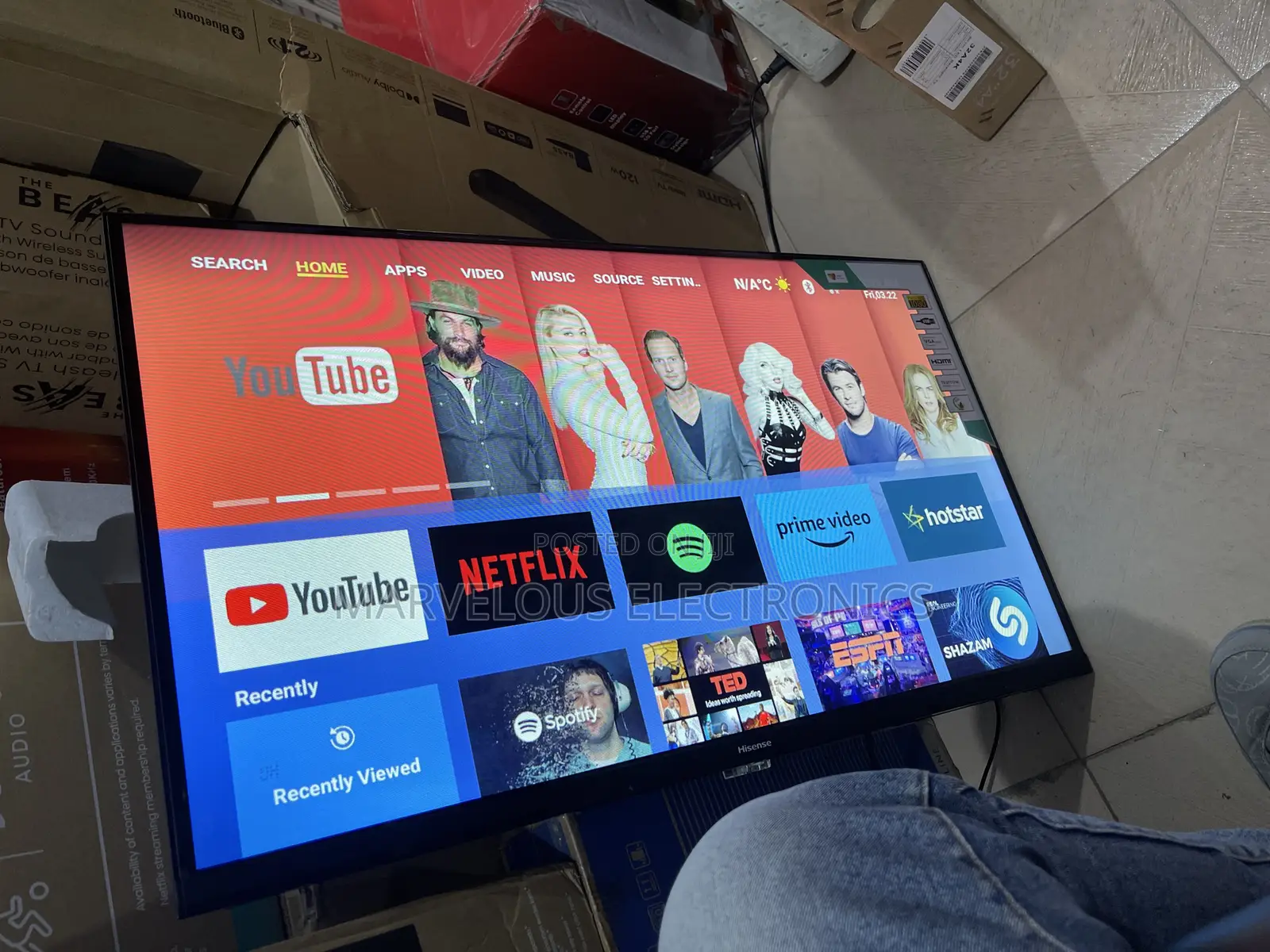 Brand New Hisense 32inch Full Hd Smart Television