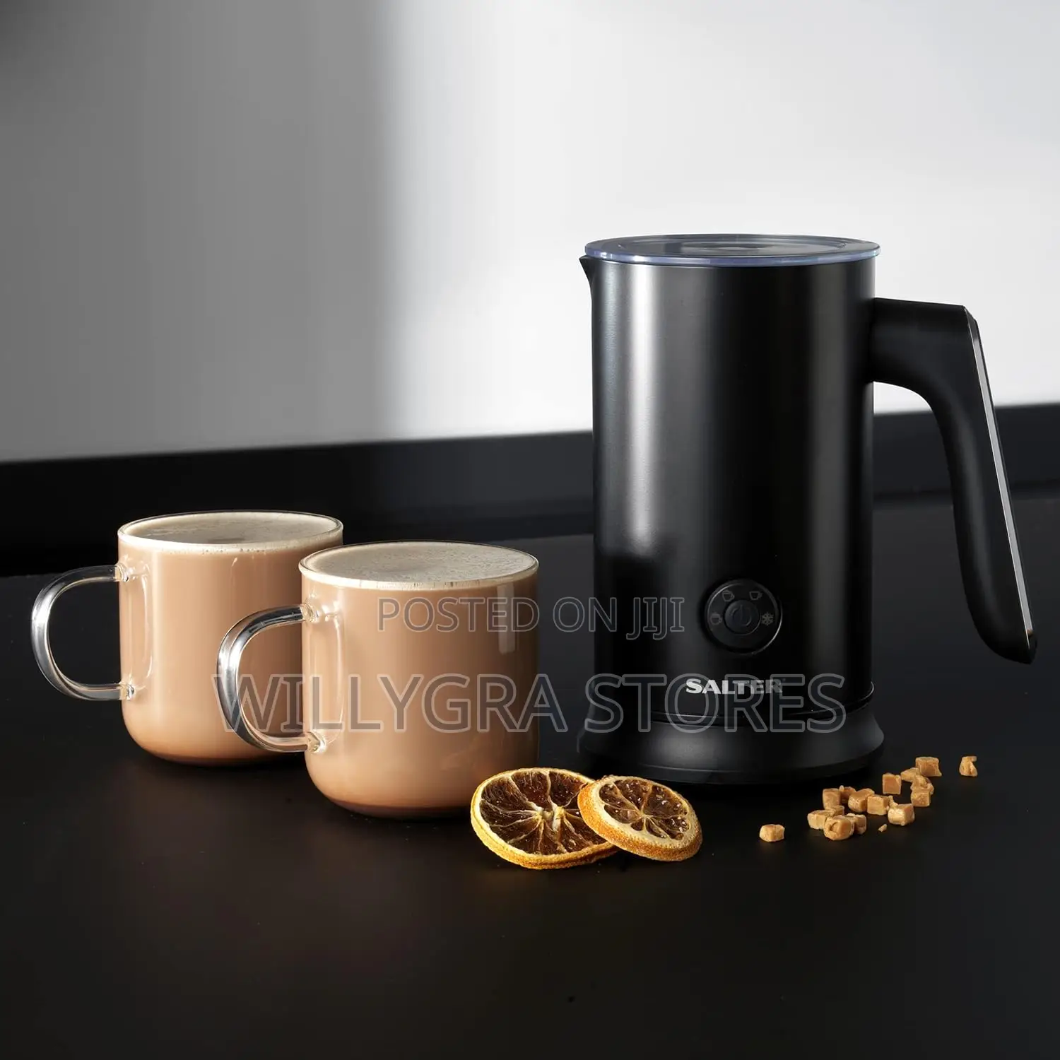 Salter Hot Chocolate Maker 4 -in-1 Automatic Milk Frother