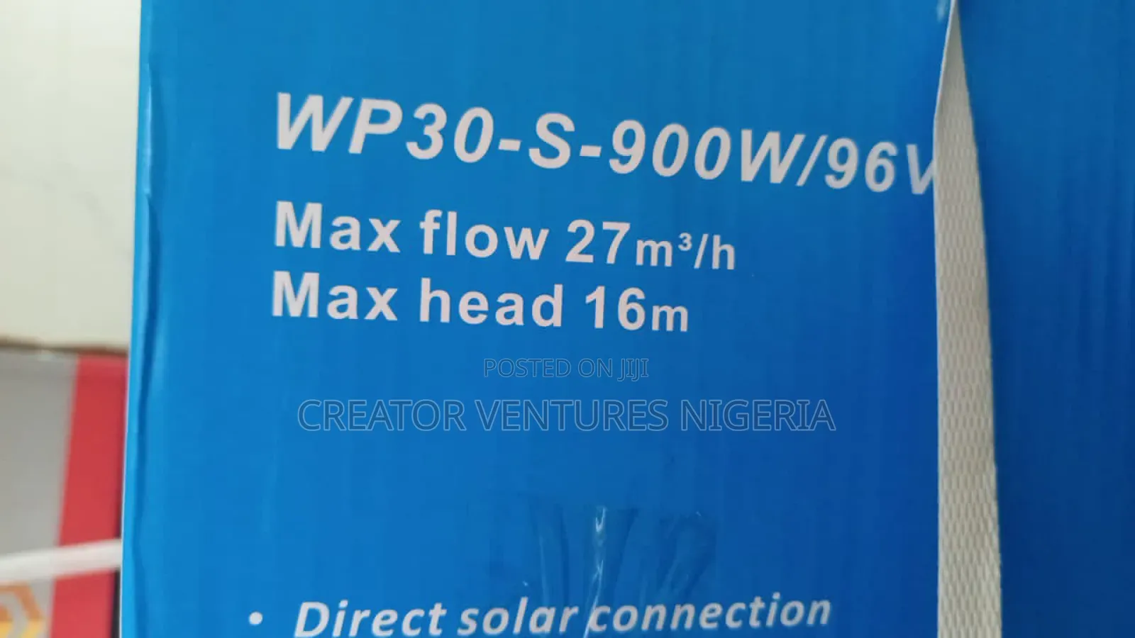Dc Solar Pump Engine, 96v, Wp30-S-900w,Fast Pumping,1.2hp.