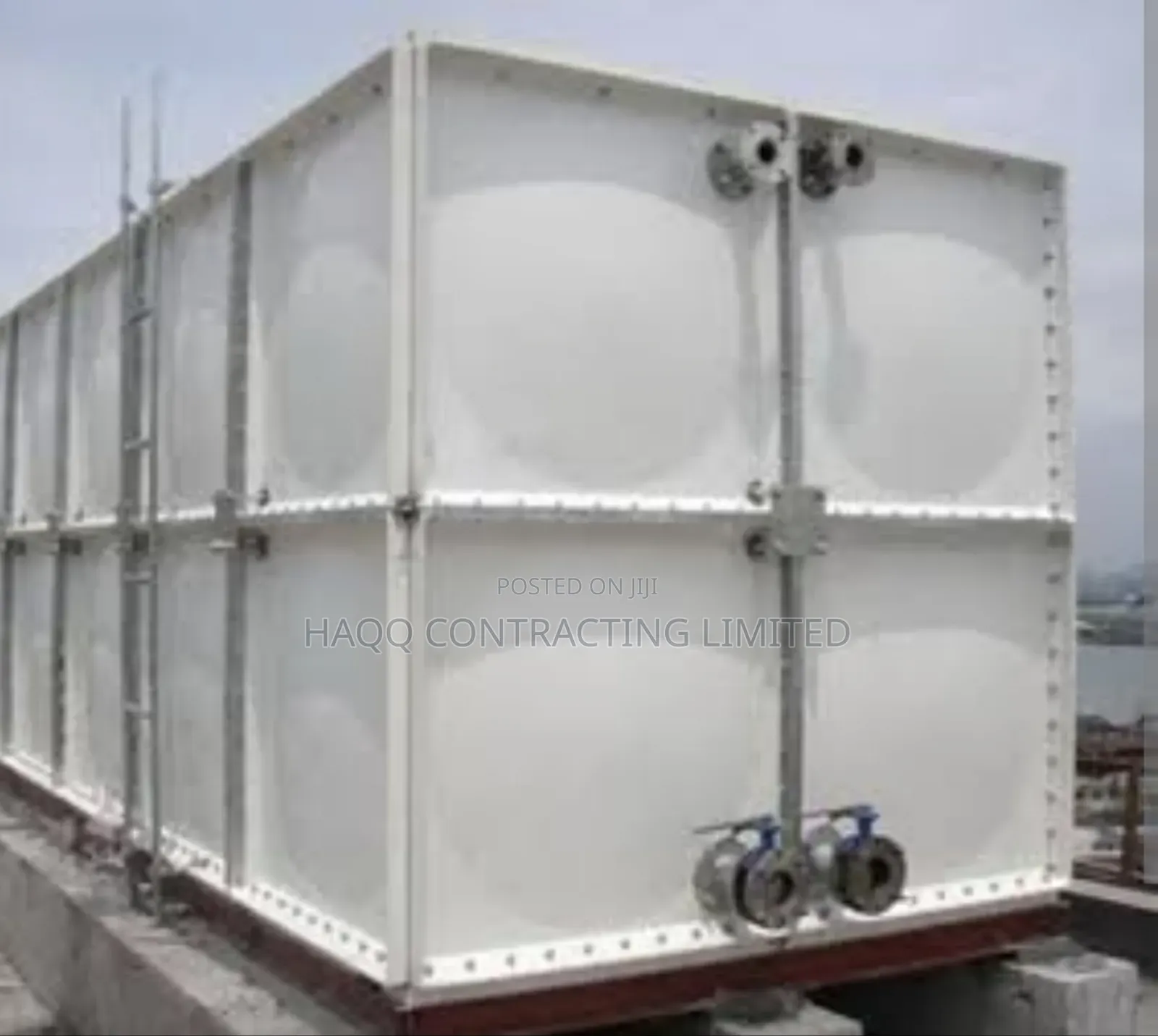 Quality GRP Water Storage Tank Construction in Nigeria