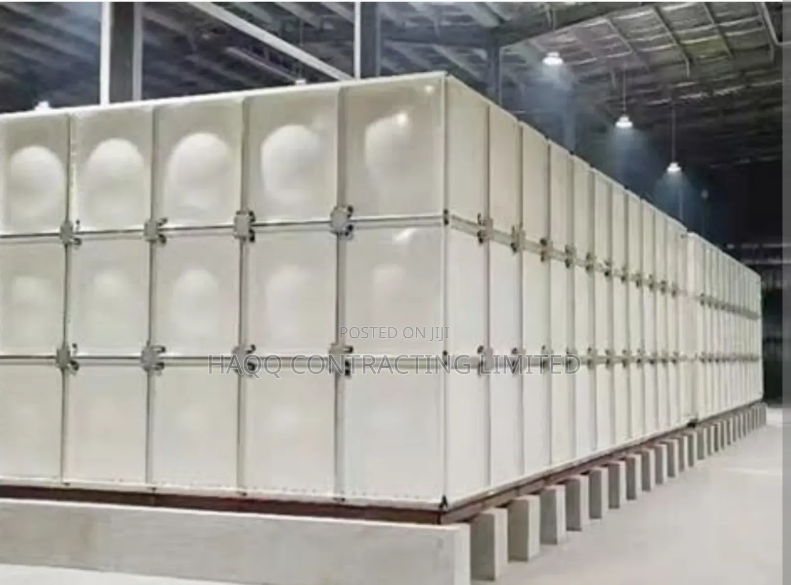 FRP/GRP Fibreglass 20,000 Litres Water Tank Construction