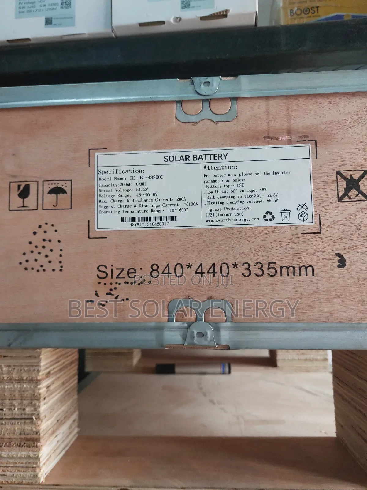 Cworth Energy 10kwh Lithium Ion Battery 48v