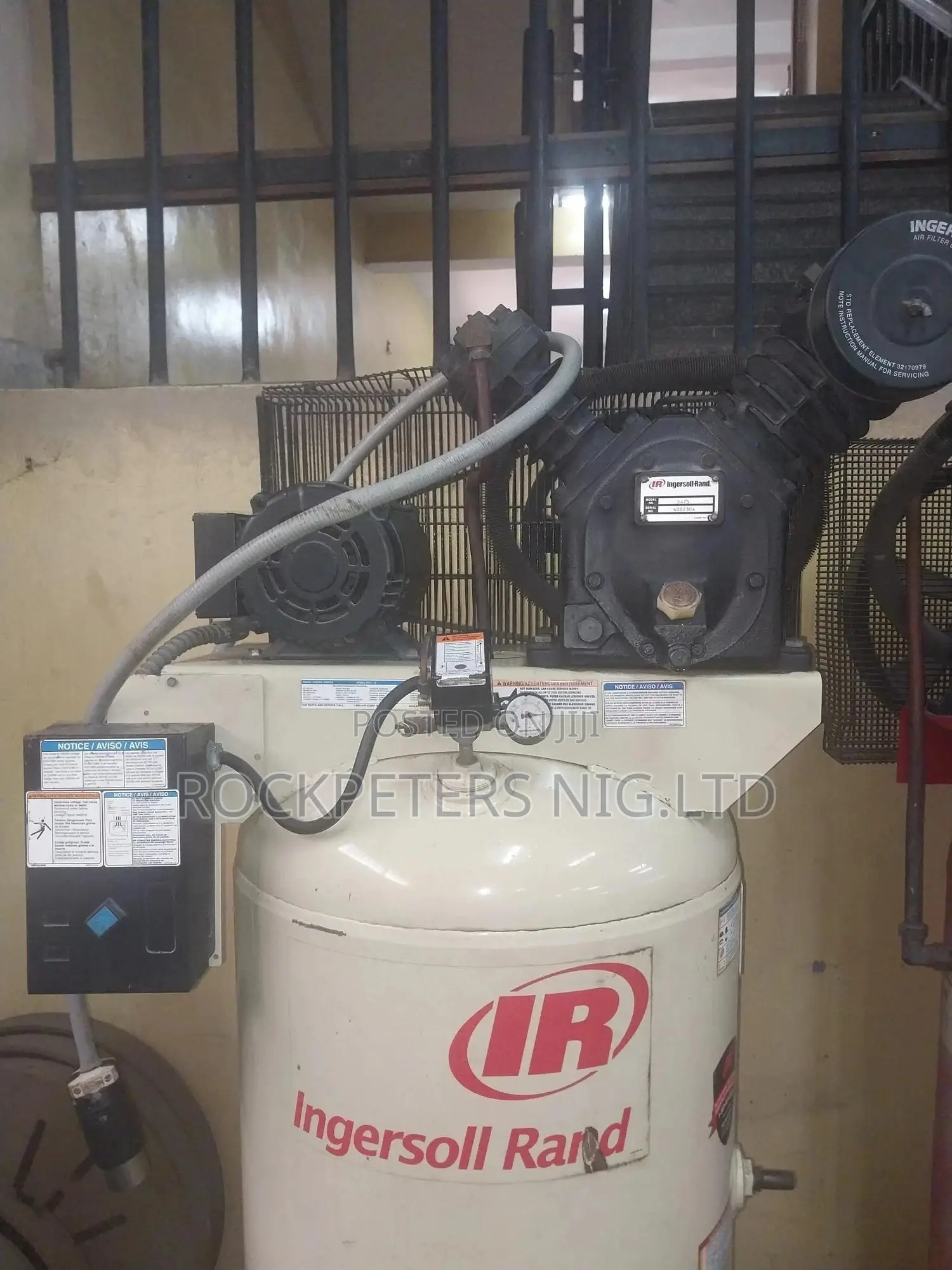 Ingersoll Rand Type 30 7.5hp 80gallon 2-stage Air Compressor