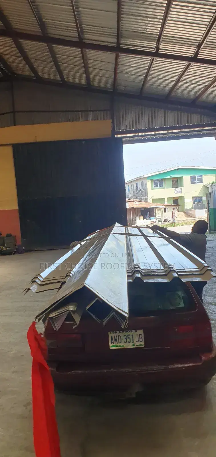 Installation of Roofing Sheets