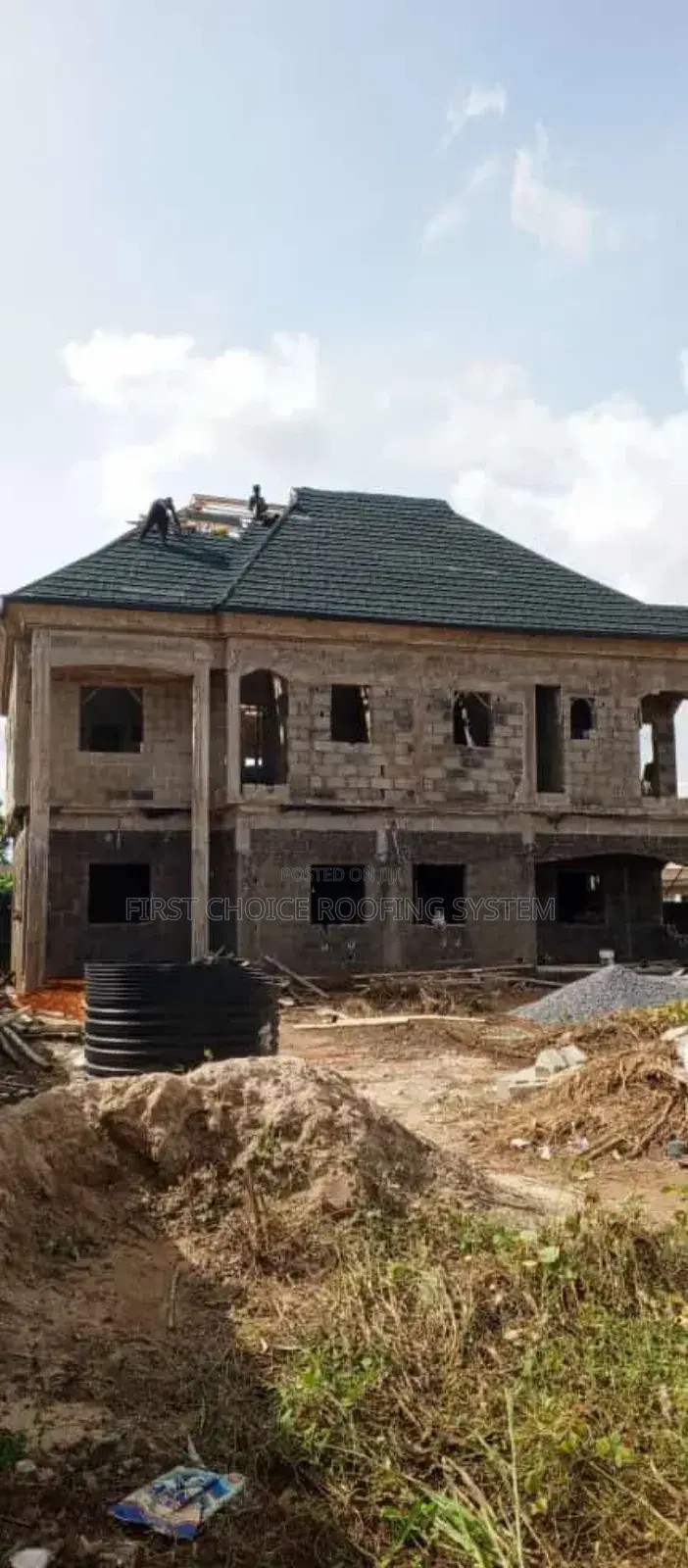 Installation of Roofing Sheets