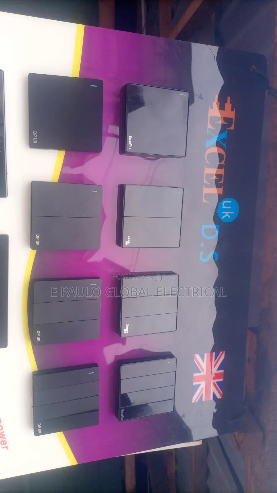 Grey Switch And Sockets