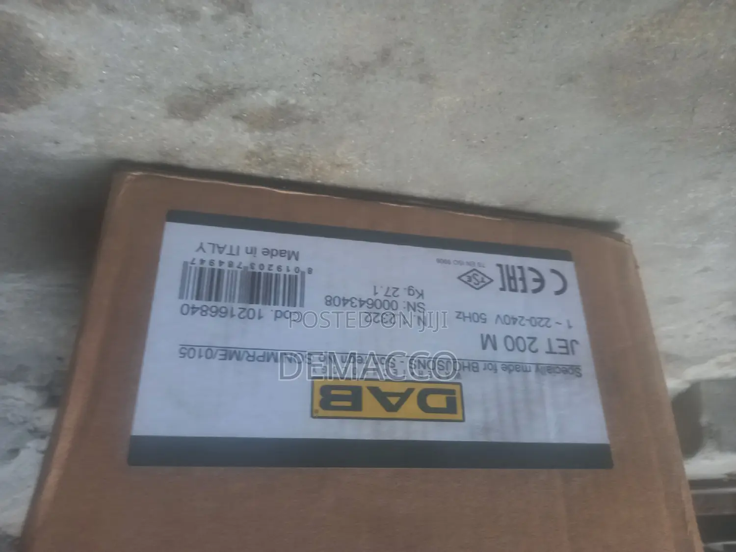 Dab Surface Pump Machine 2hp