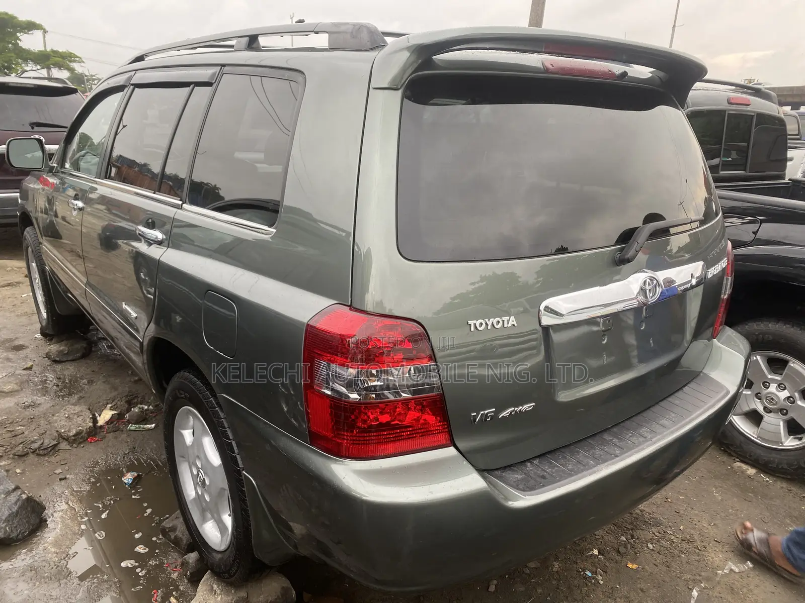 Toyota Highlander Limited V6 4x4 2007 Green