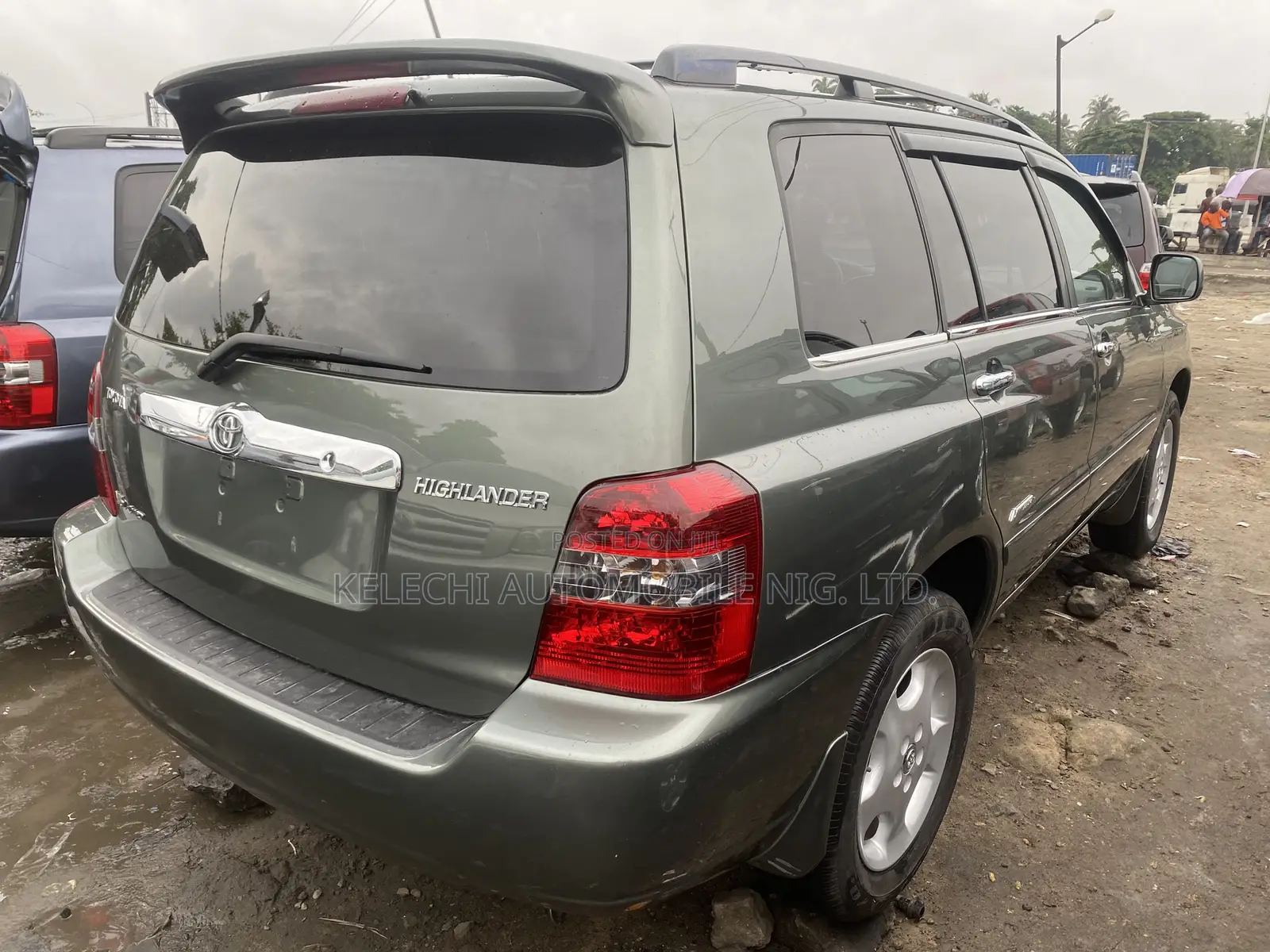 Toyota Highlander Limited V6 4x4 2007 Green