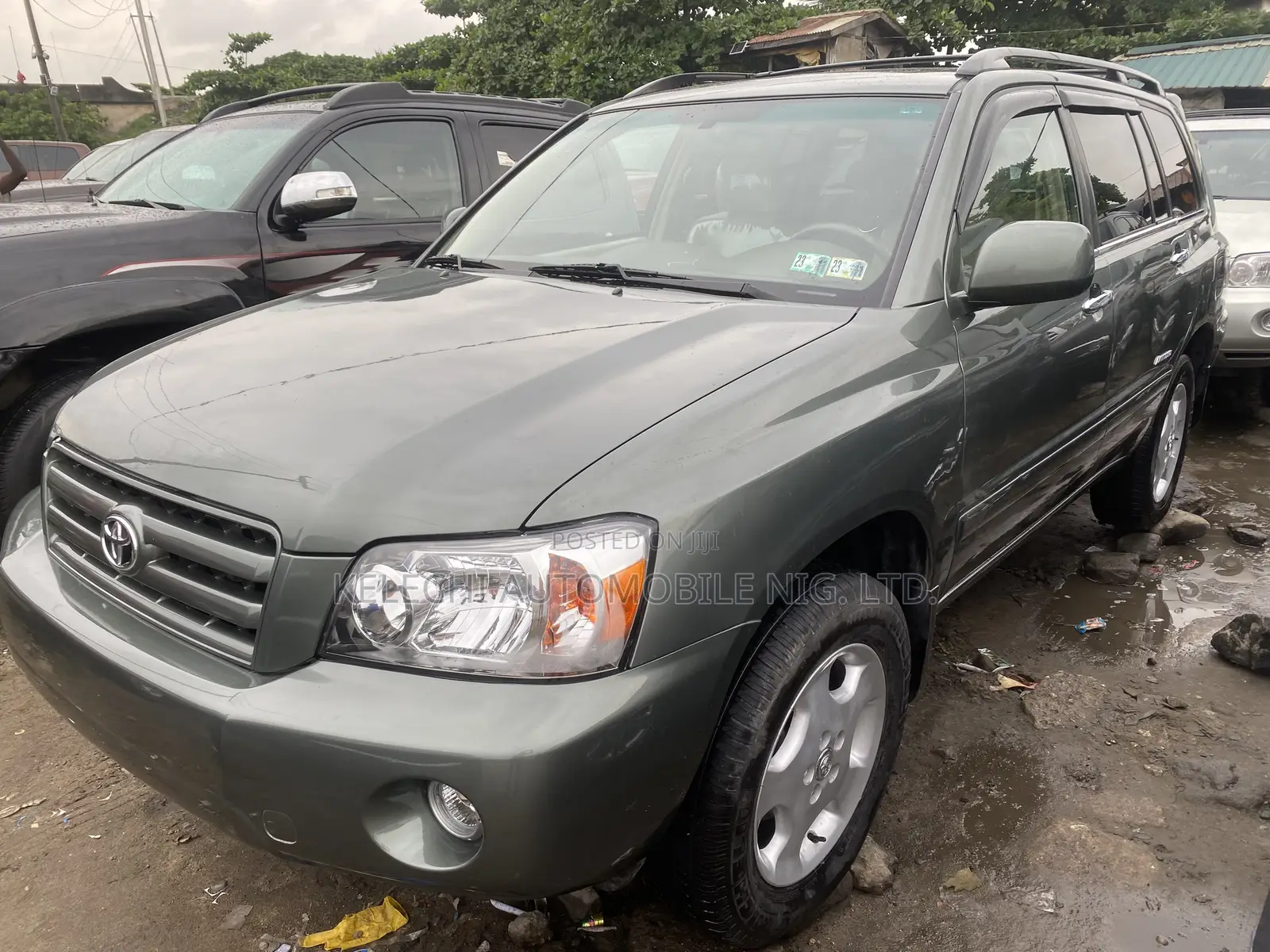 Toyota Highlander Limited V6 4x4 2007 Green