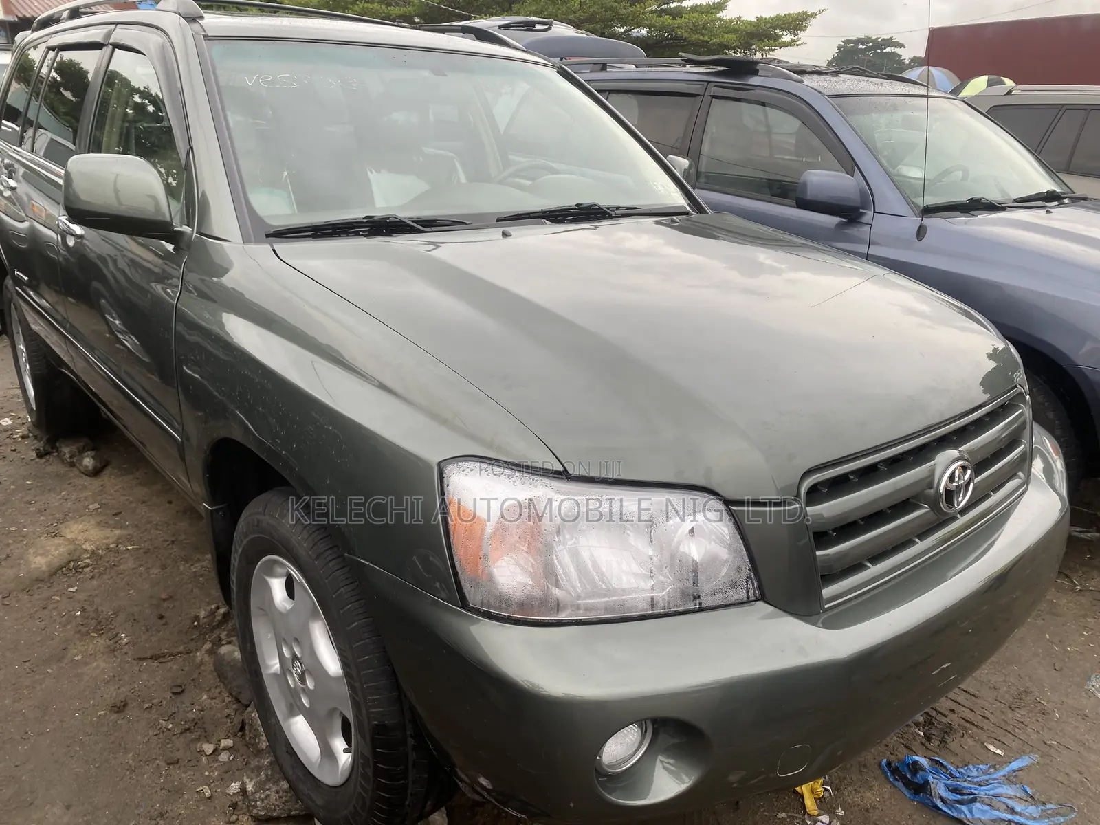 Toyota Highlander Limited V6 4x4 2007 Green