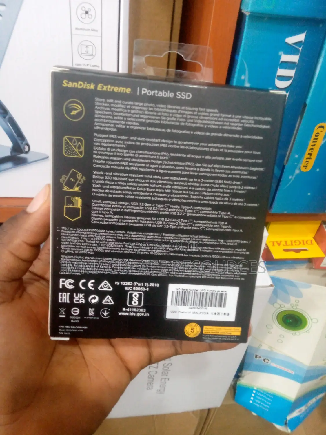 1tb Extreme Pro Sandisk SSD (1050)