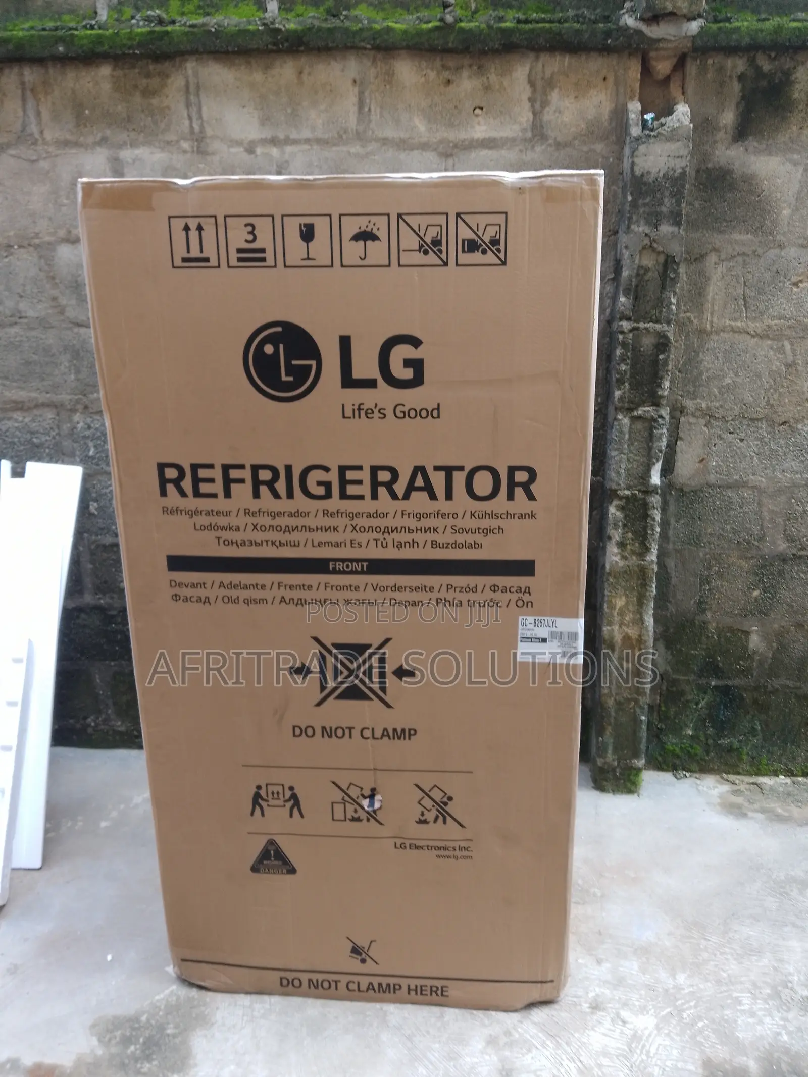 LG Gc B(257jlyl) Side by Side Refrigerator- Fast Cooling
