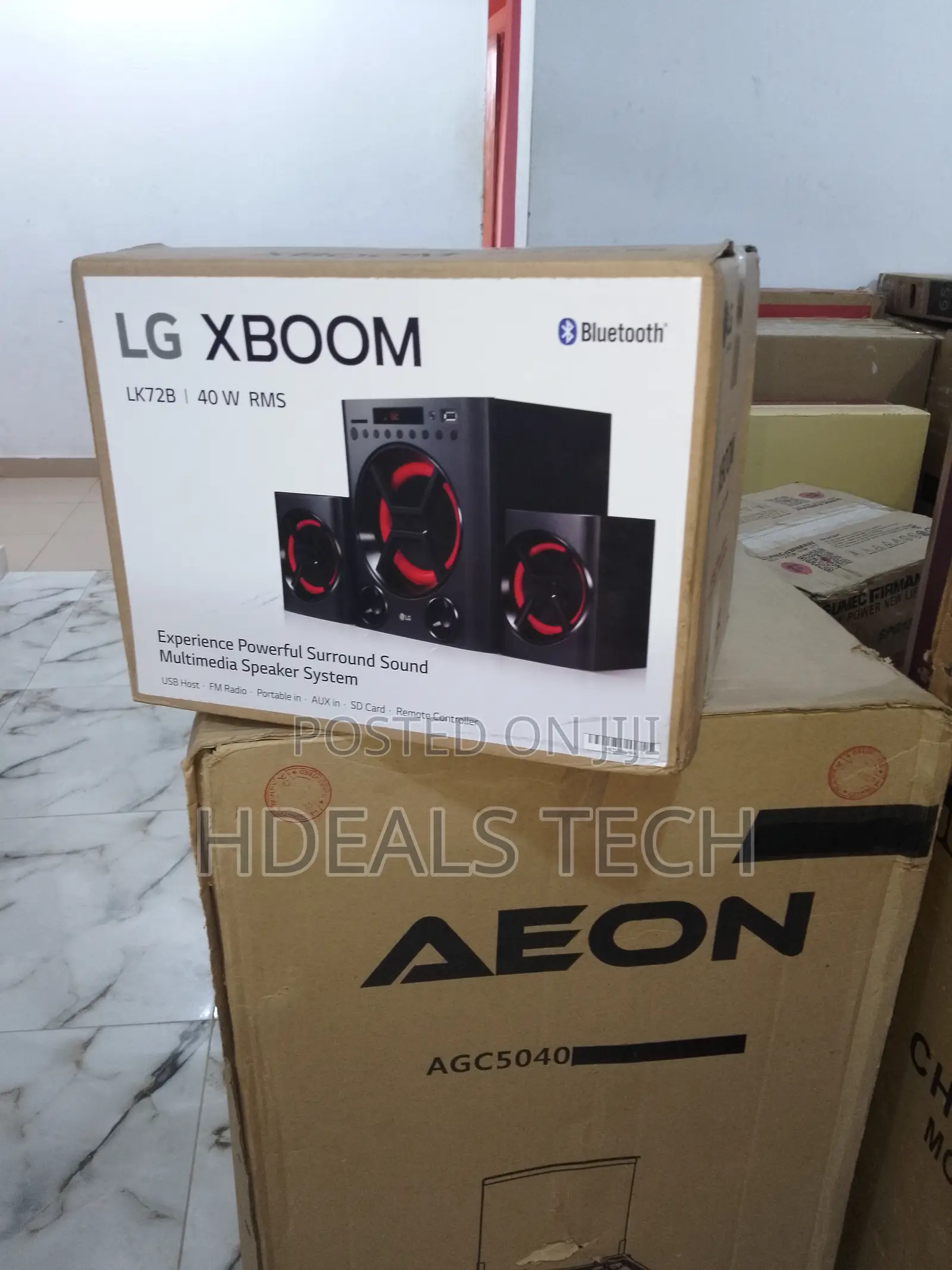 LG Xboom Lk72b, Bass Blast+, Usb, Fm Radio, 40 W 