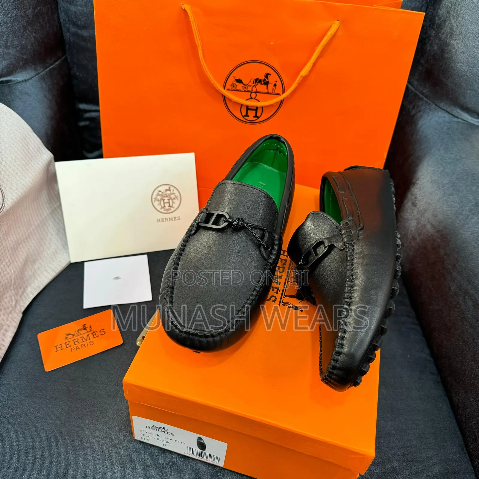 Luxury Hermes Loafers for Men