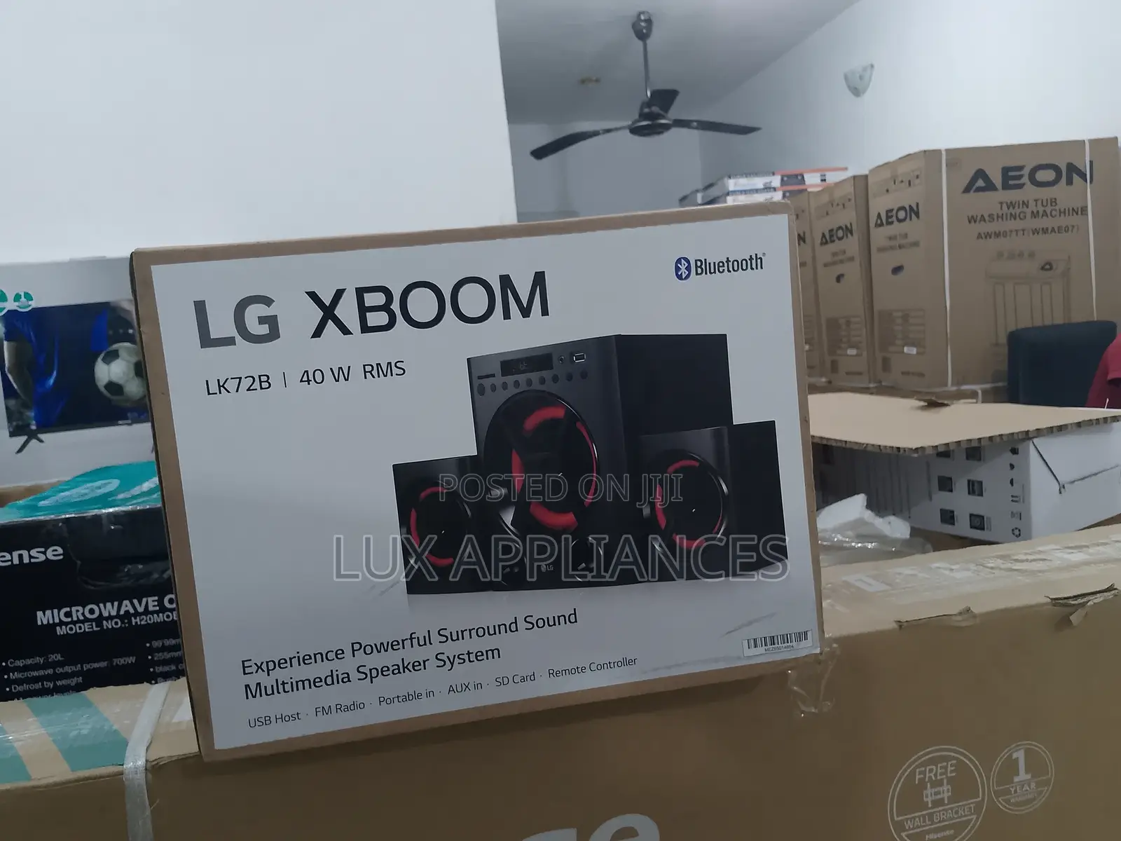 Affordable Luxury LG Xboom Player