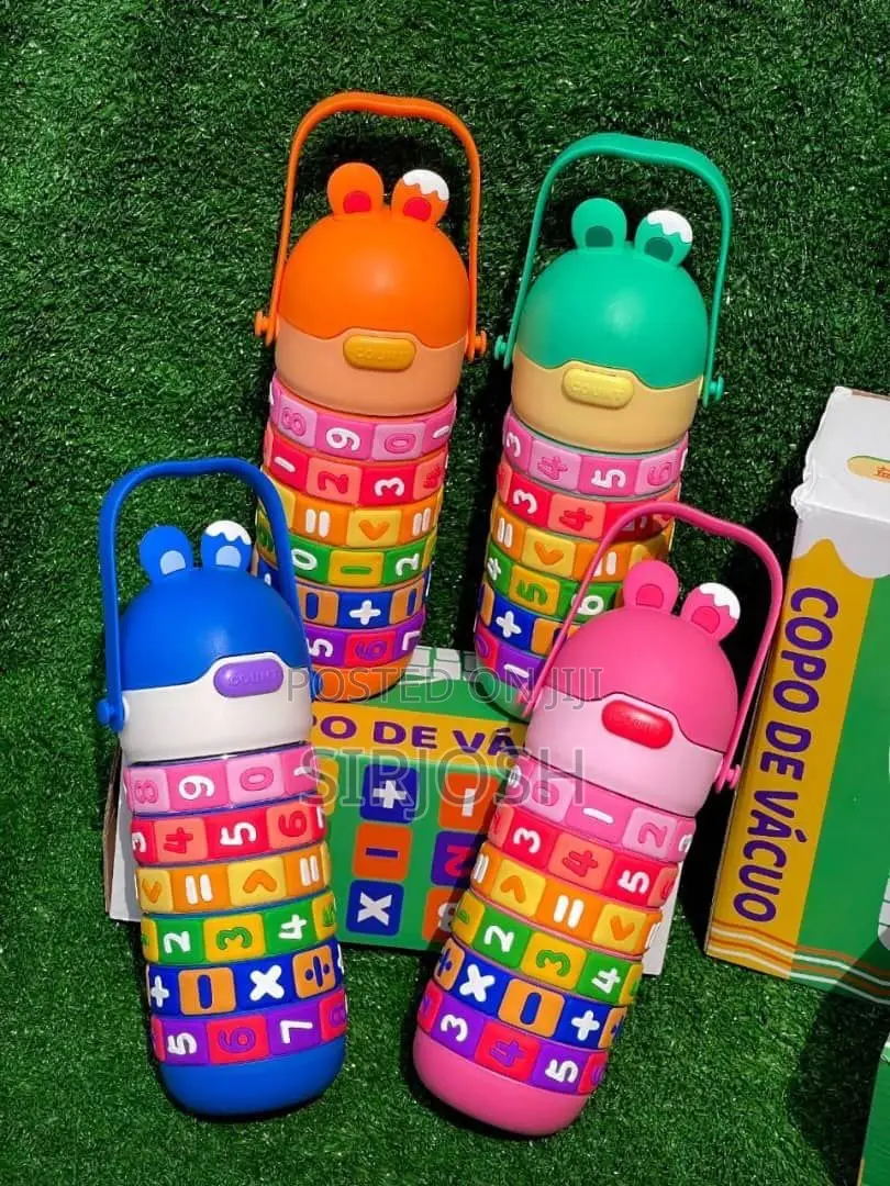 Children Number Vacuum Flask