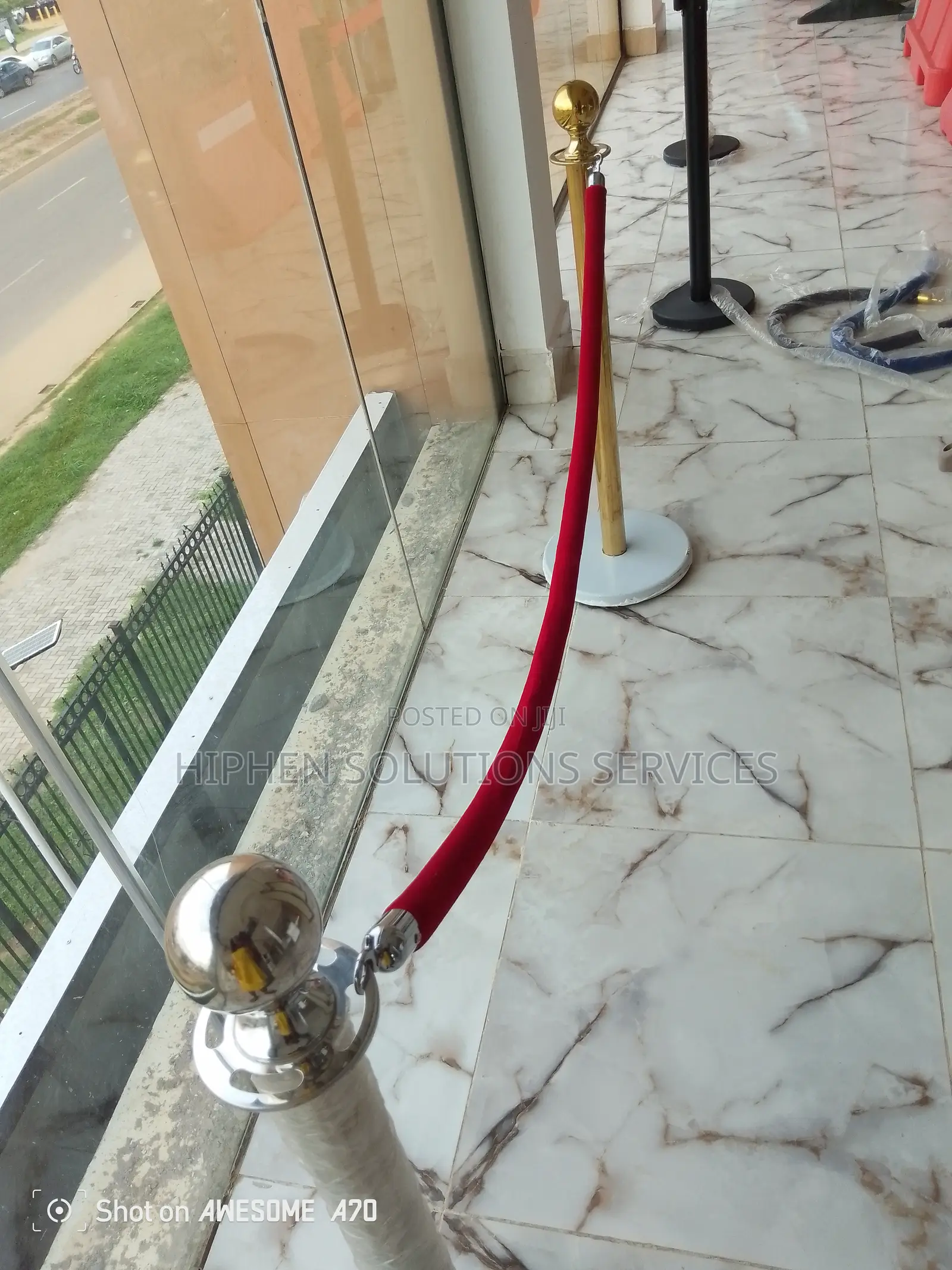 Rope For Stanchion Queue Barrier Red