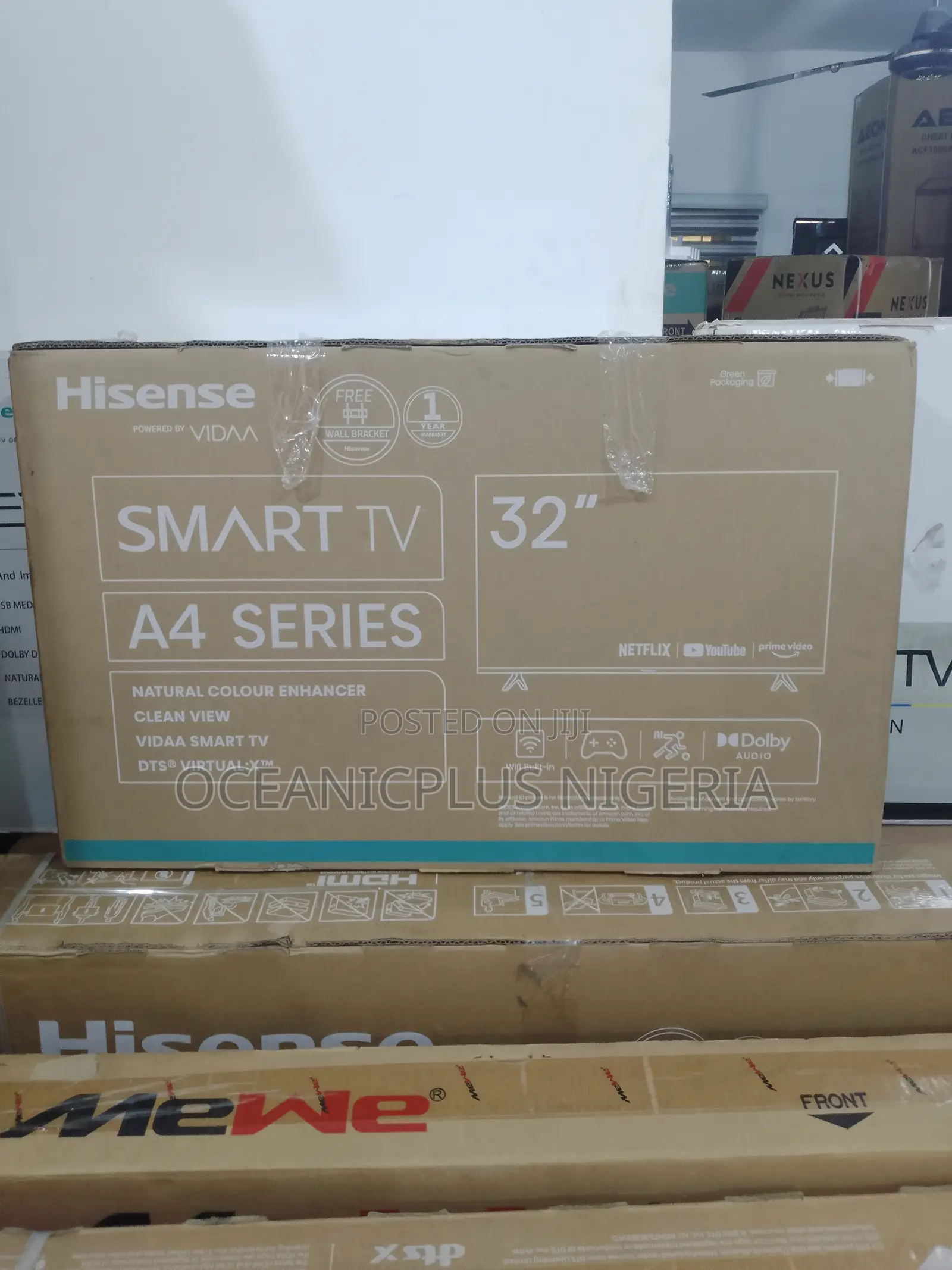 Standard 32inches Hisense -Smart Television