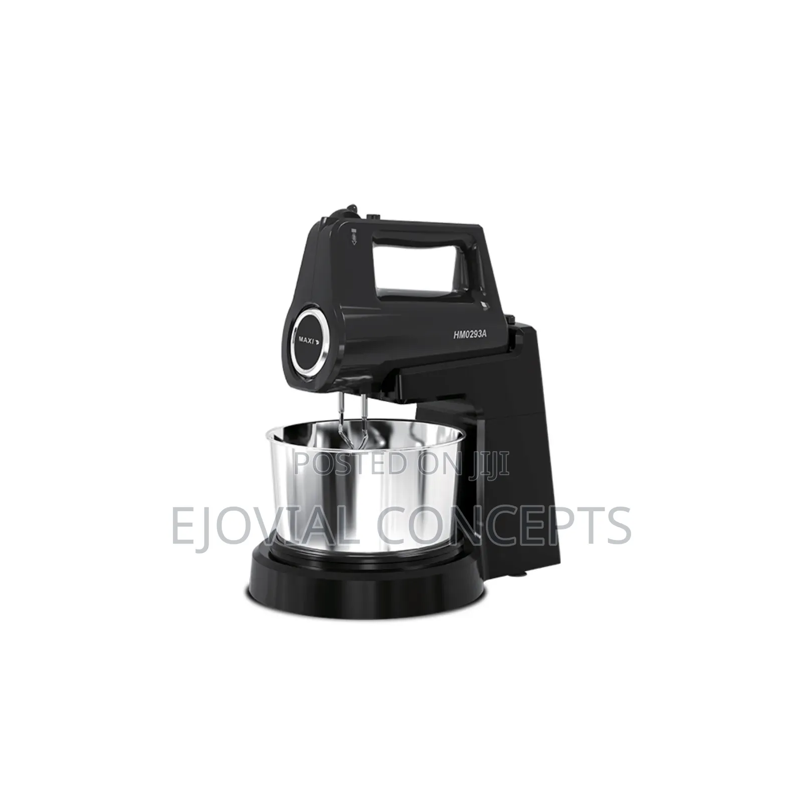 Maxi Standing Kitchen Mixer With Bowl 400 Watt Black HM0293A