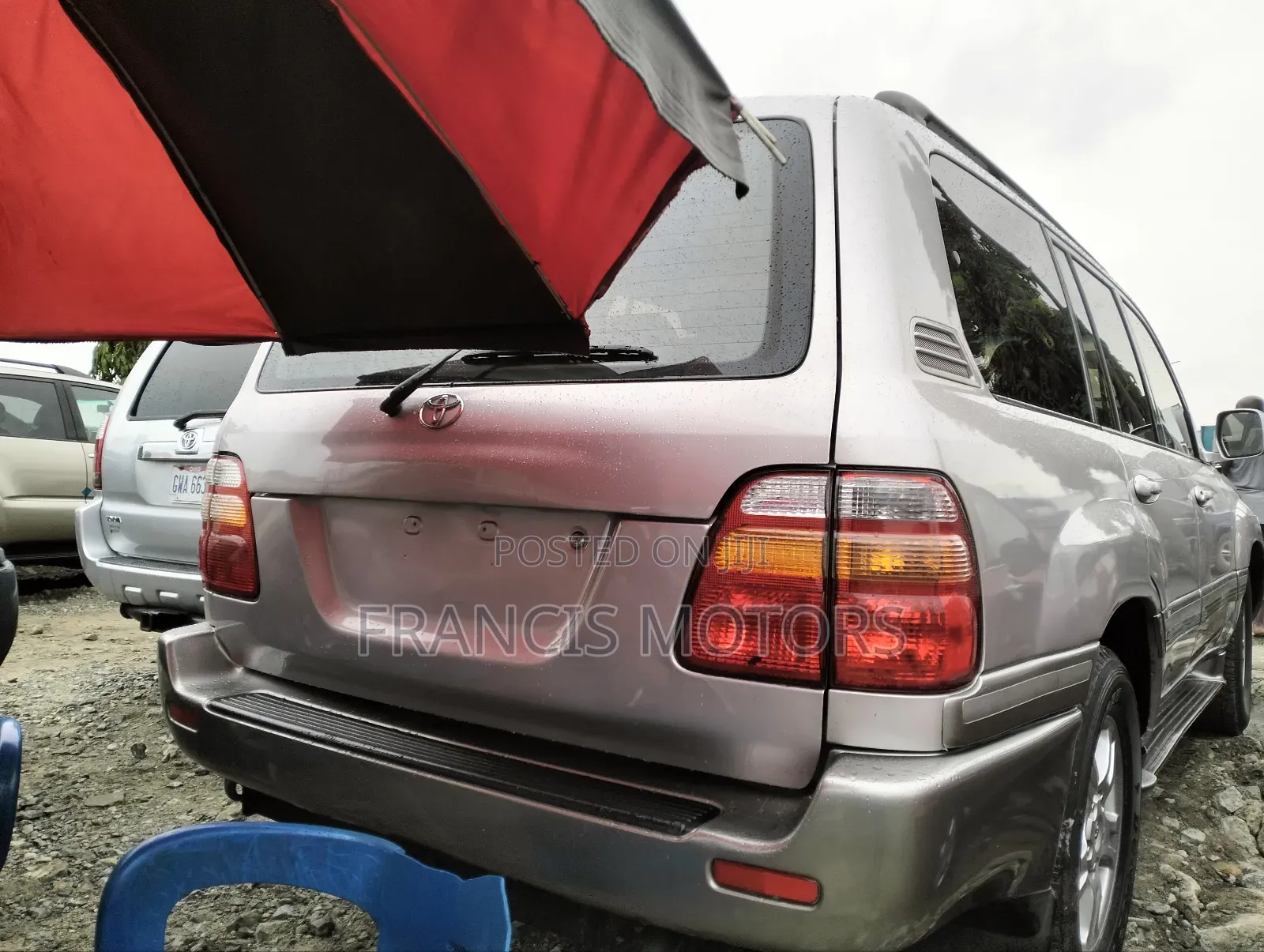 Toyota Land Cruiser 2003 Silver