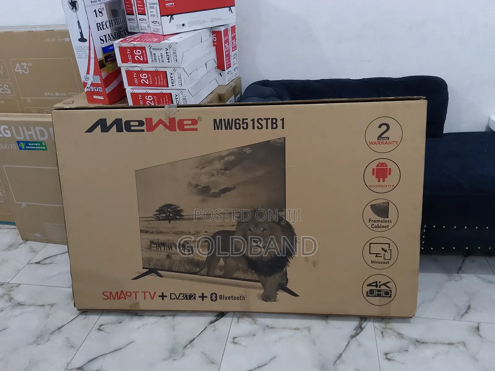 Original Smart Tv "MEWE 65" MW651STB1