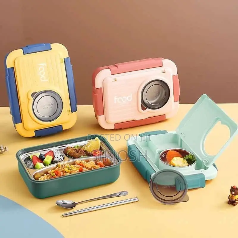 3 Portion Partition Lunch Box