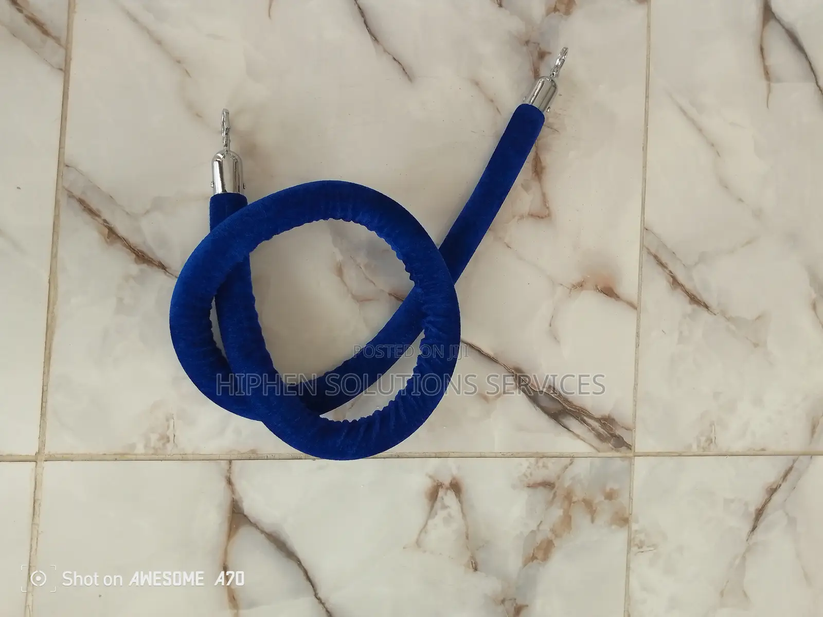 Yellow Stanchion Rope