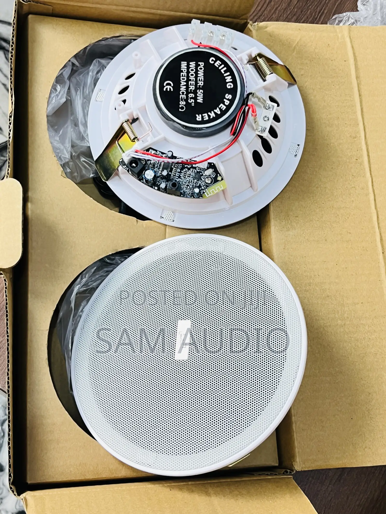 Frameless 2 in 1 Bluetooth Speakers 50watts