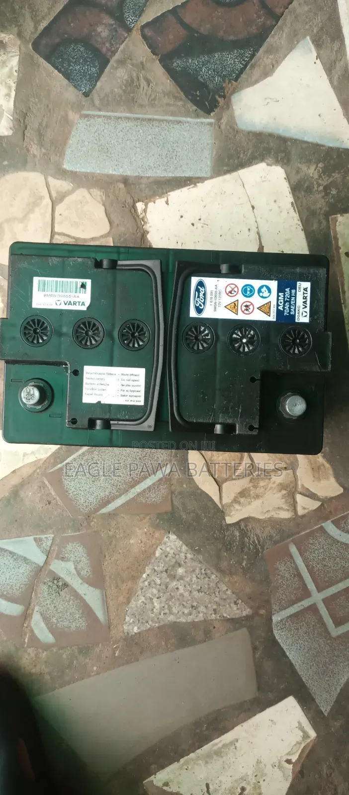 Agm Ford Car Battery 70ah