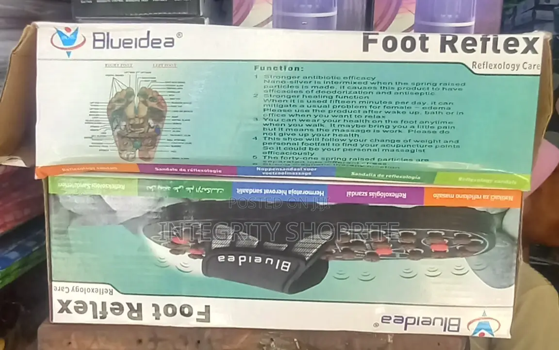 Feet Massage Slippers Foot Reflexology Therapy