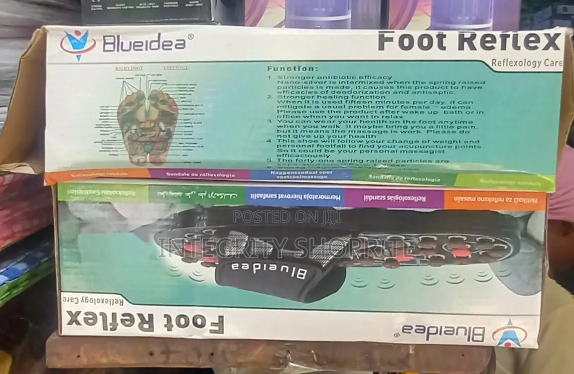 Feet Massage Slippers Foot Reflexology Therapy