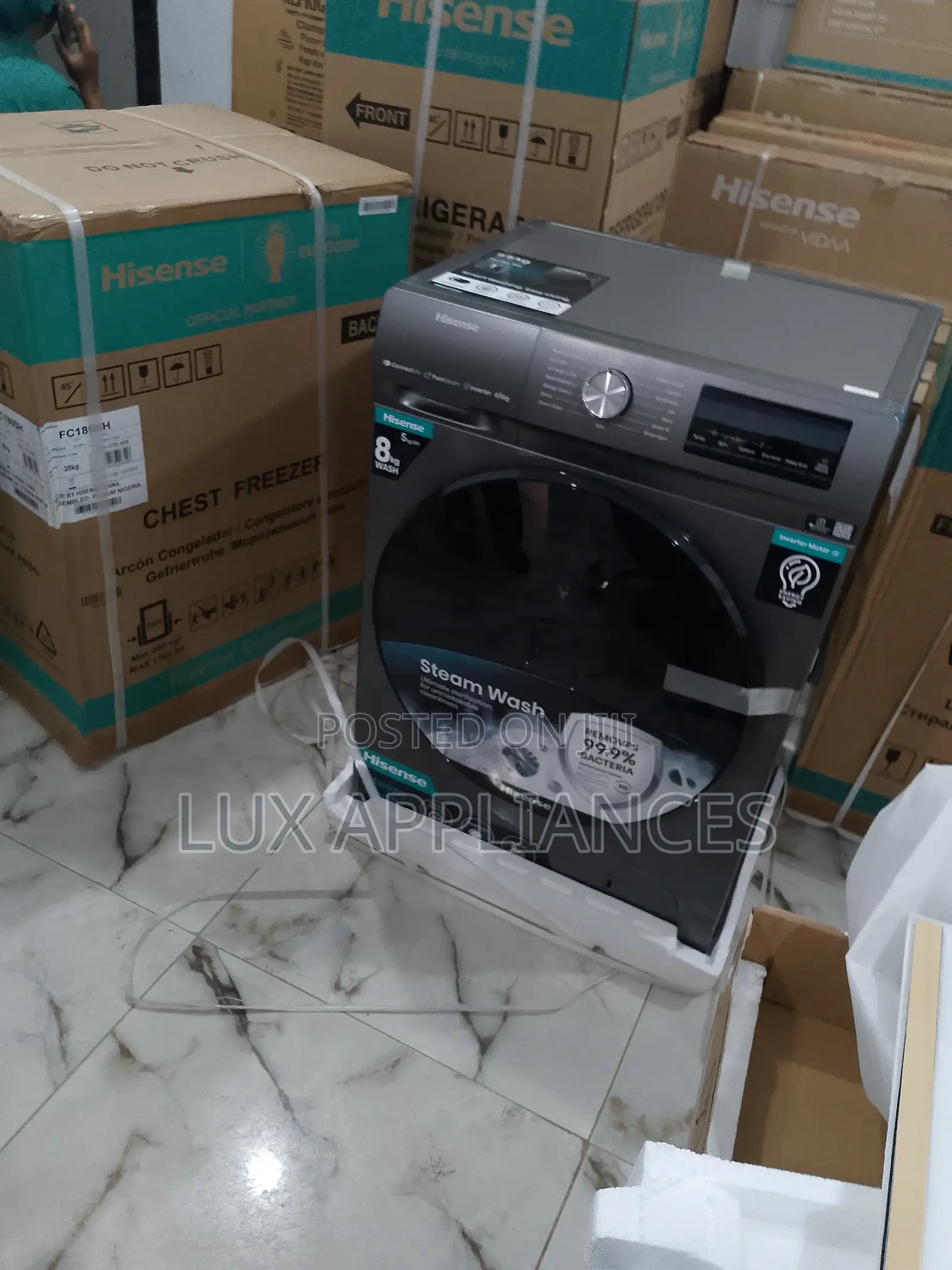 Affordable 8kg Hisense Wash and Dry Machine