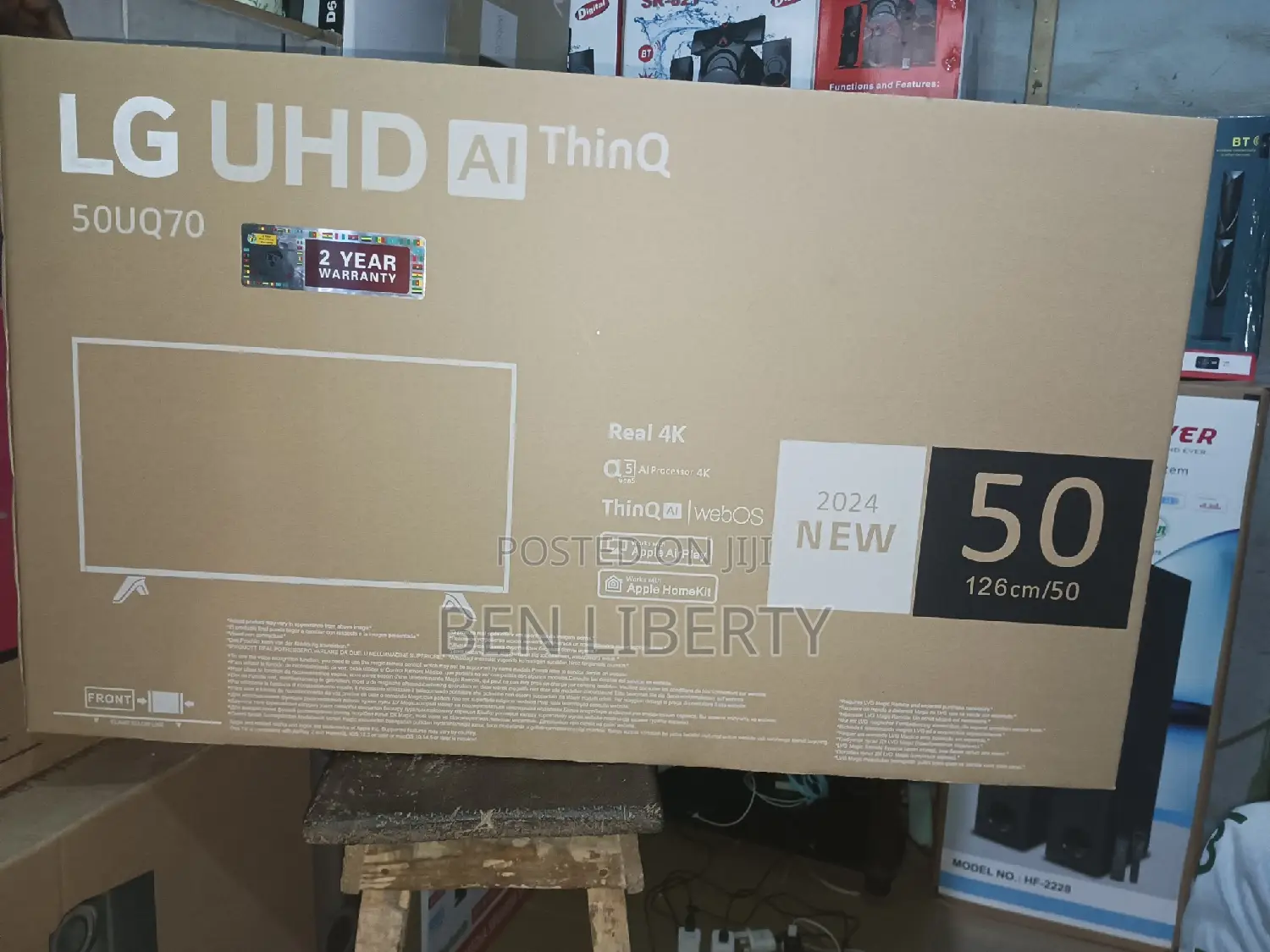 O Lg 50 Inches Smart Tv Frameless