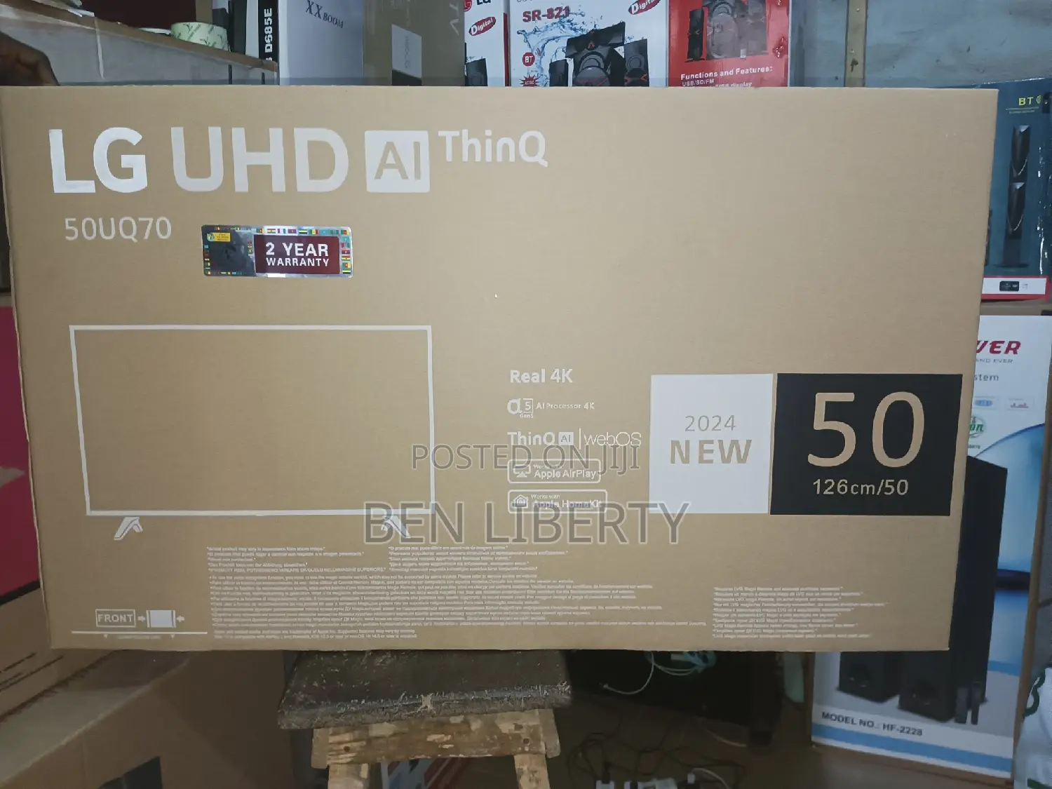 O Lg 50 Inches Smart Tv Frameless