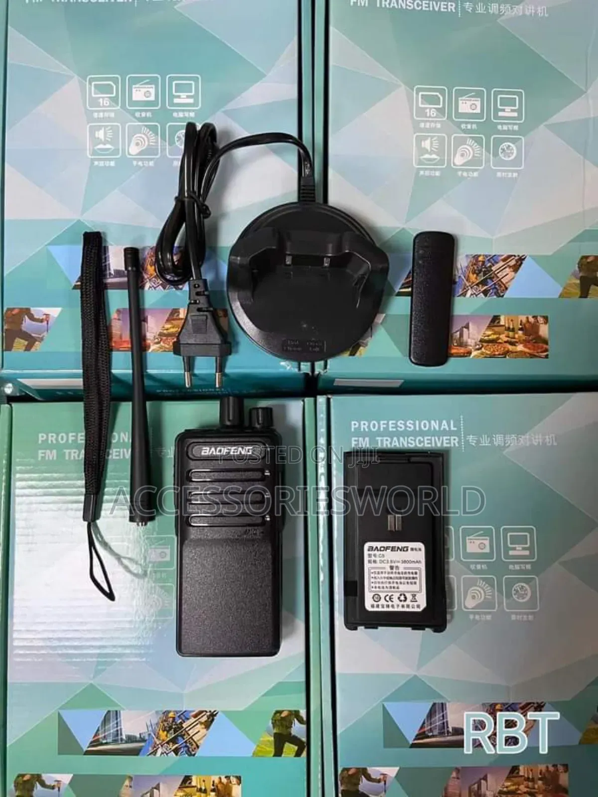 Baofeng Radio Bf-C5 Dual Band 5w High Power Walkie Talkie