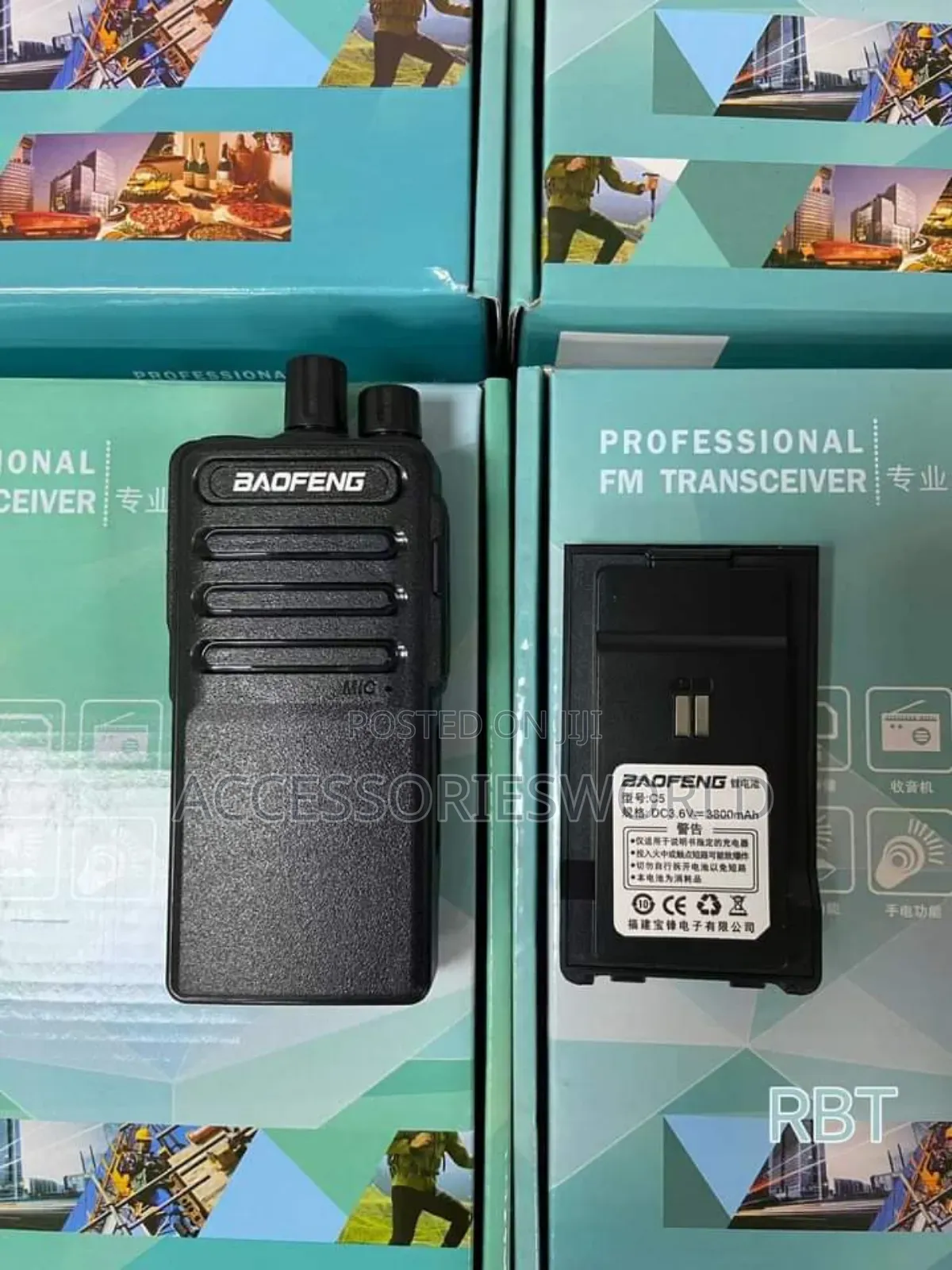Baofeng Radio Bf-C5 Dual Band 5w High Power Walkie Talkie