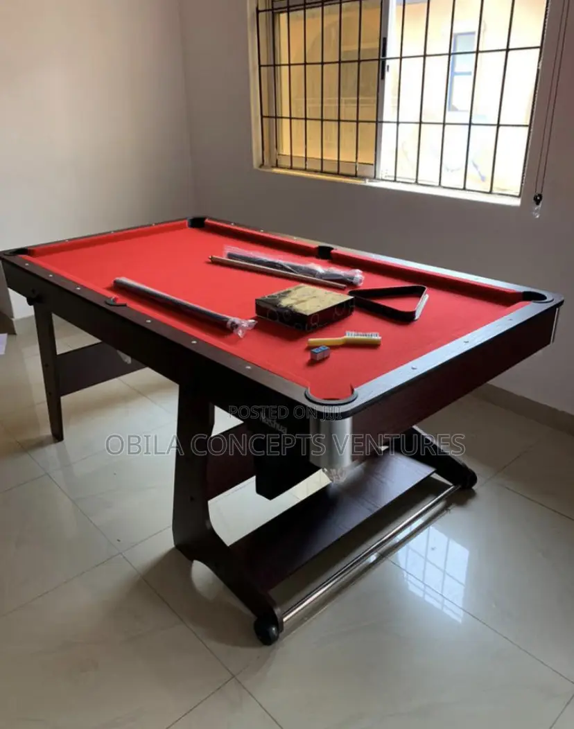 Quality Indoor 6ft Snooker With Accessories