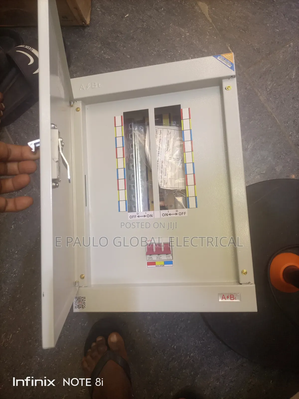 D6 3phase a Bt Distribution Board